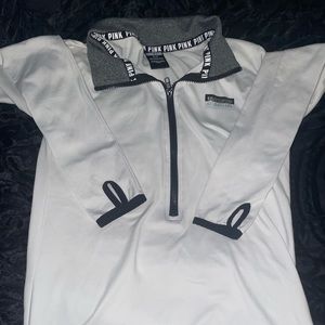 PINK Athletic Half Zip Long Sleeve